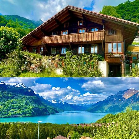 Charmant Chalet Mit See Und Bergsicht Hofstetten bei Brienz Exteriér fotografie