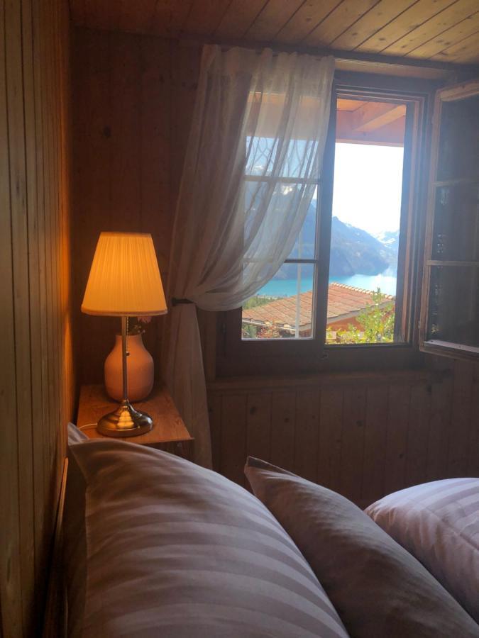 Charmant Chalet Mit See Und Bergsicht Hofstetten bei Brienz Exteriér fotografie